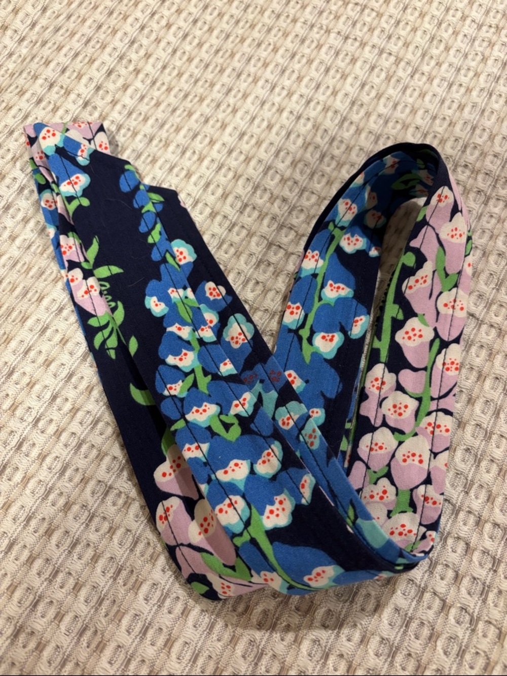 Lilly Pulitzer floral fabric belt